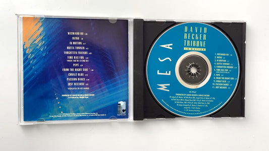 David Becker Tribune - In Motion CD 1991 Jazz Fusion Bluemoon