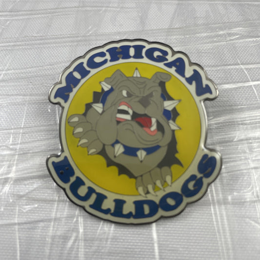 Vintage Lapel Trading Pins Michigan Bulldogs Baseball Team Pin Rare Travel Leagu