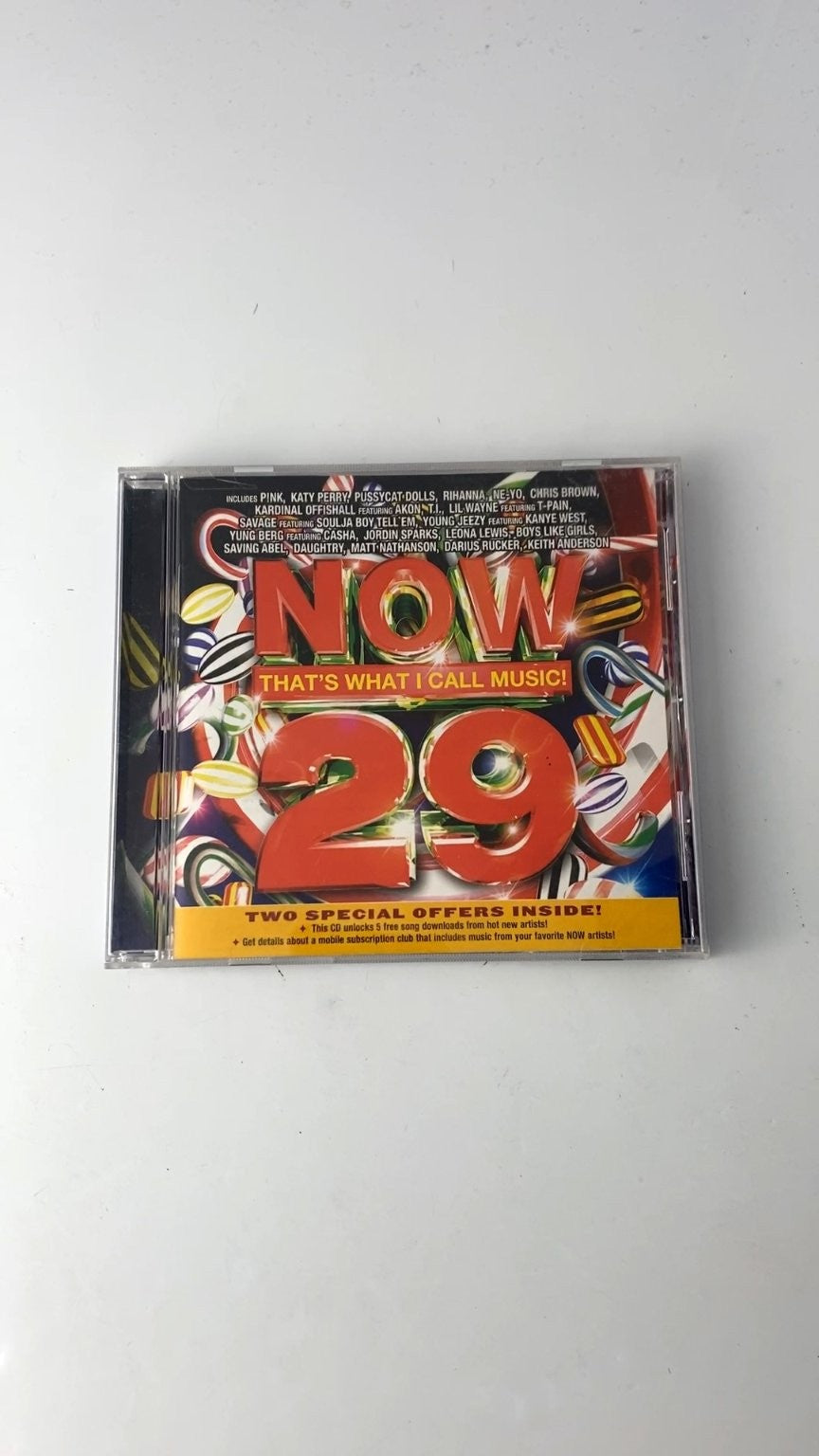 Various Artists - NOW 29 CD 2008 Pop Hip-Hop Universal Music