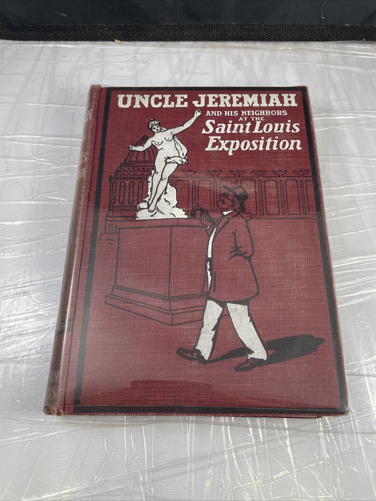 Antique STL Worlds Uncle Jeremiah Neighbors At The St. Louis Exposition Stevens