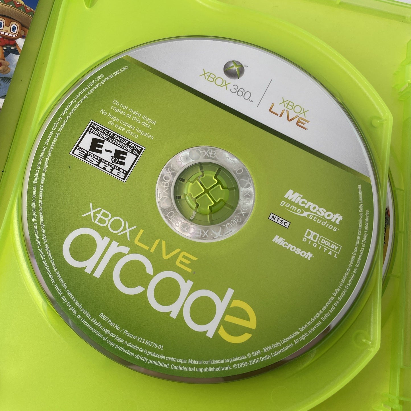 Sega Superstars Tennis (Xbox 360) CIB Complete W/ Manual Tested
