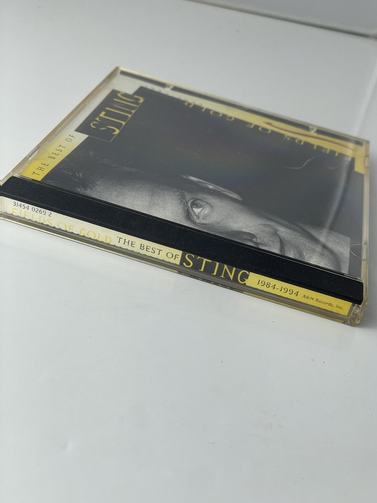 Vintage Sting CD Fields of Gold Best Of 1984–1994 Greatest Hits A&M 1994 USA