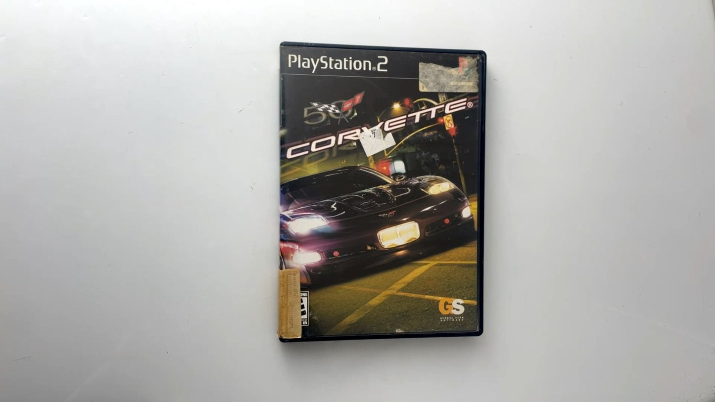 Corvette PlayStation 2 Video Game Racing Multiplayer
