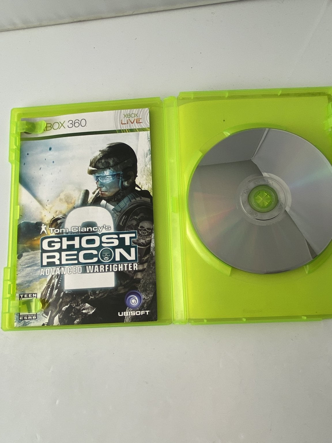 Tom Clancy's Ghost Recon Advanced Warfighter 2 Xbox 360 Video Game Tactical