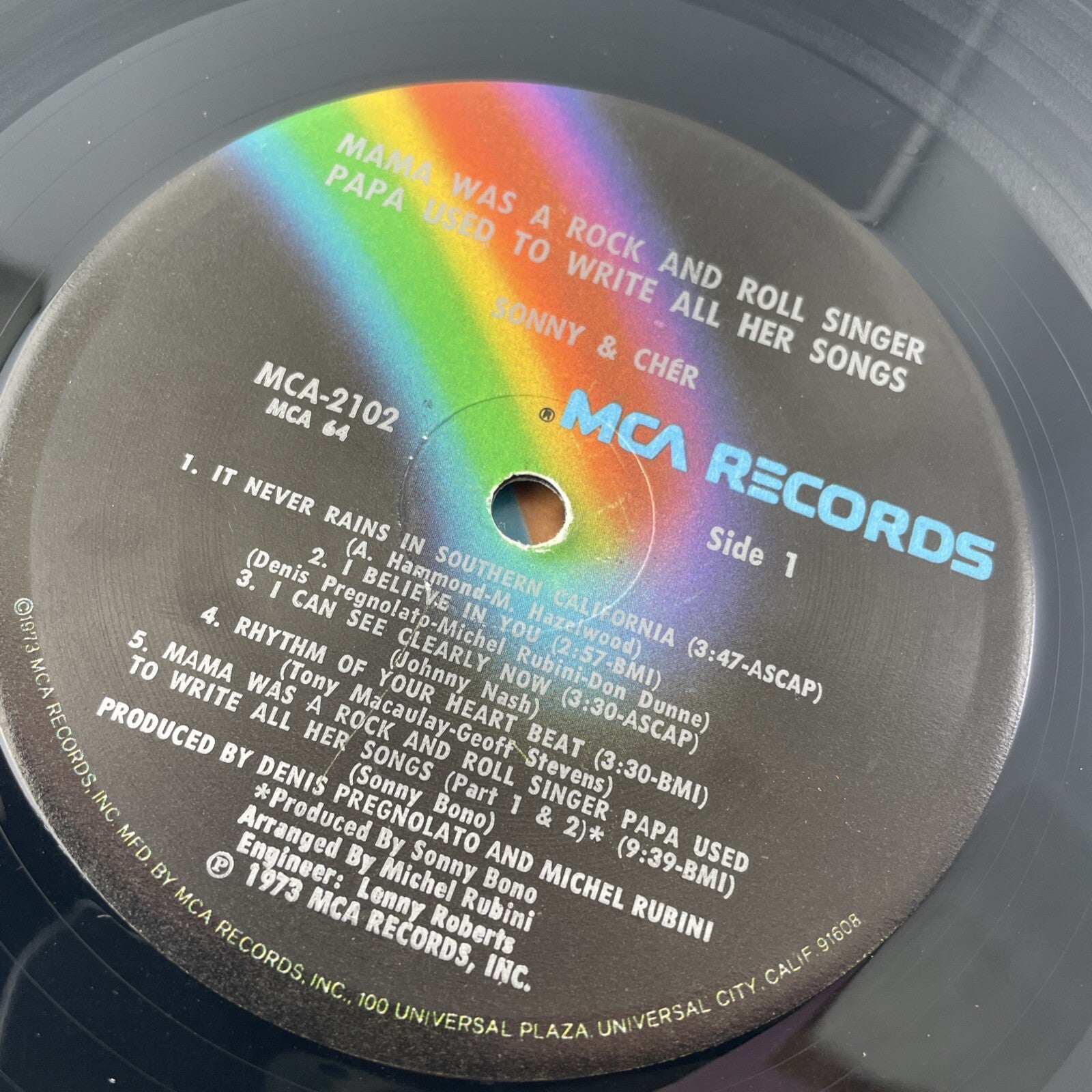 SONNY & CHER Mama was a Rock & Roll Singer Papa used to Write All their Songs LP