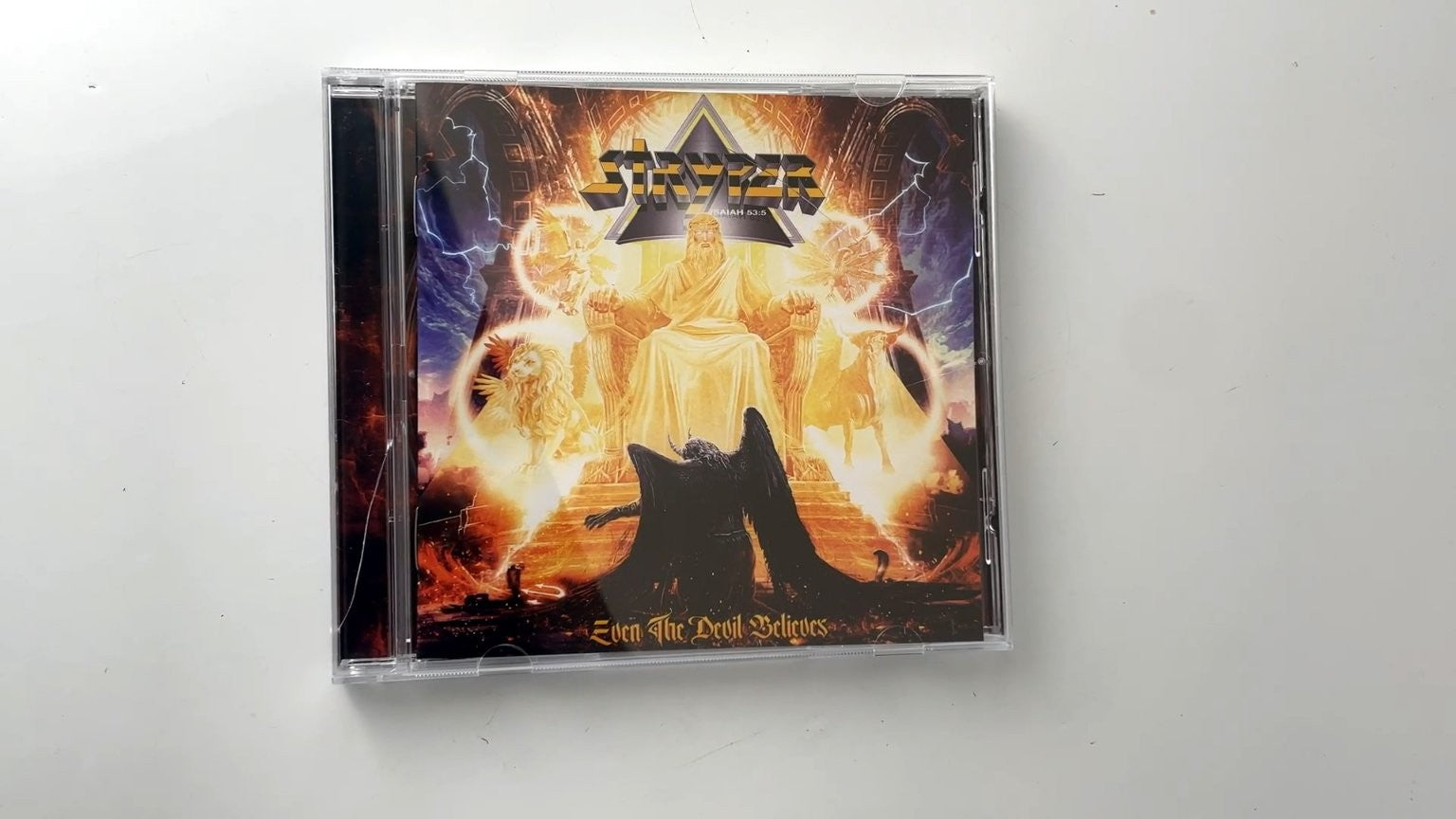 Stryper - Even The Devil Believes CD 2020 Frontiers Metal FR CD 1056