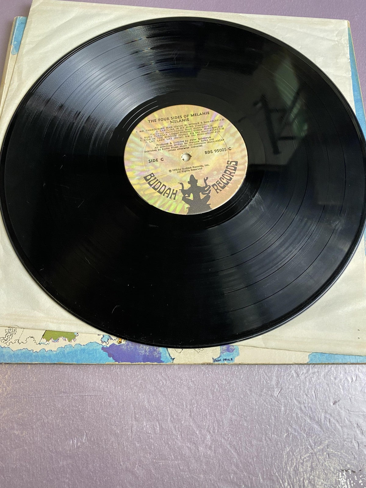 Vintage Melanie The Four Sides Of Melanie 2xLP Vinyl 1972 Buddah Folk Pop