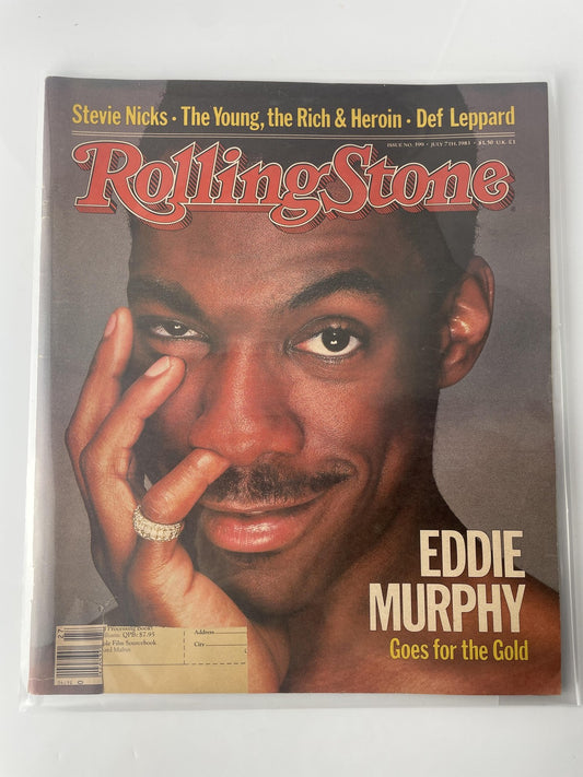 Vintage Rolling Stone Magazine Issue 399 July 7 1983 Eddie Murphy Cover 80s