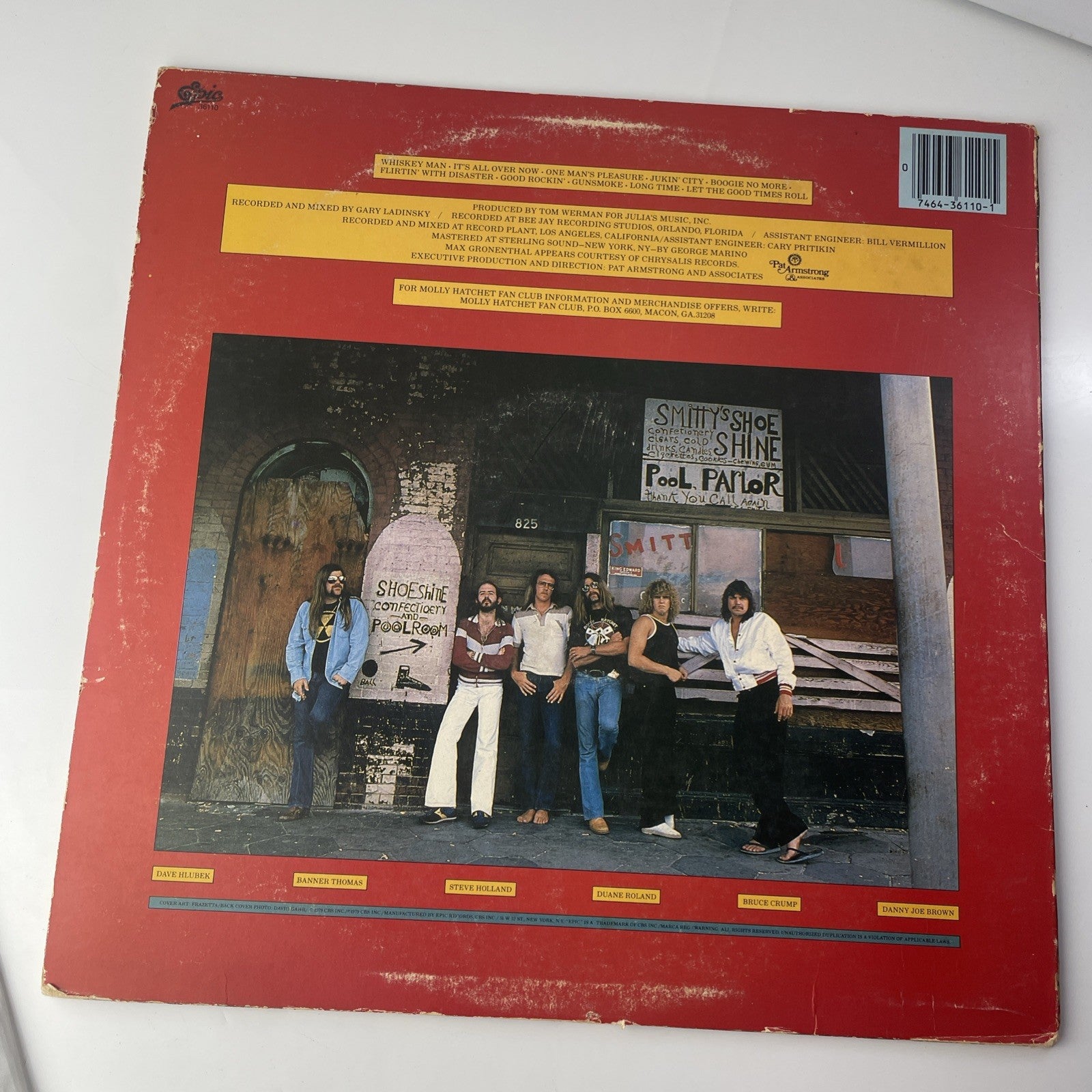 Molly Hatchet - Flirtin' With Disaster OG Vinyl LP, Epic Records, 1979, UC