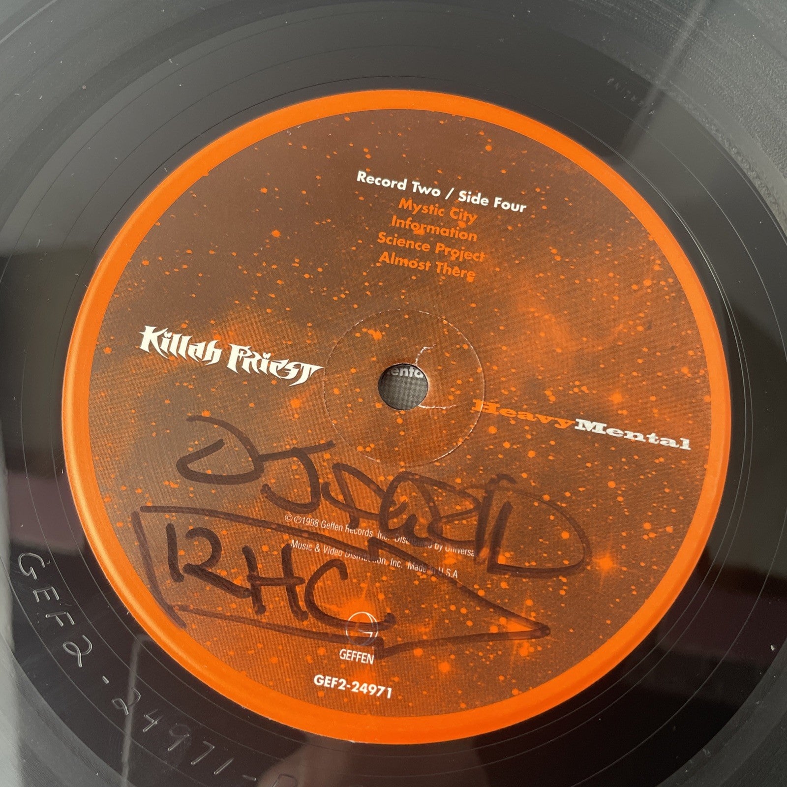 + 2 Bonus Records Killah Priest One Step Fake MC's Heavy Mental 1998) 12" Vinyl