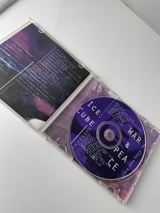 Vintage Ice Cube CD War & Peace Vol. 2 The Peace Disc Rap Hip Hop 2000 Explicit