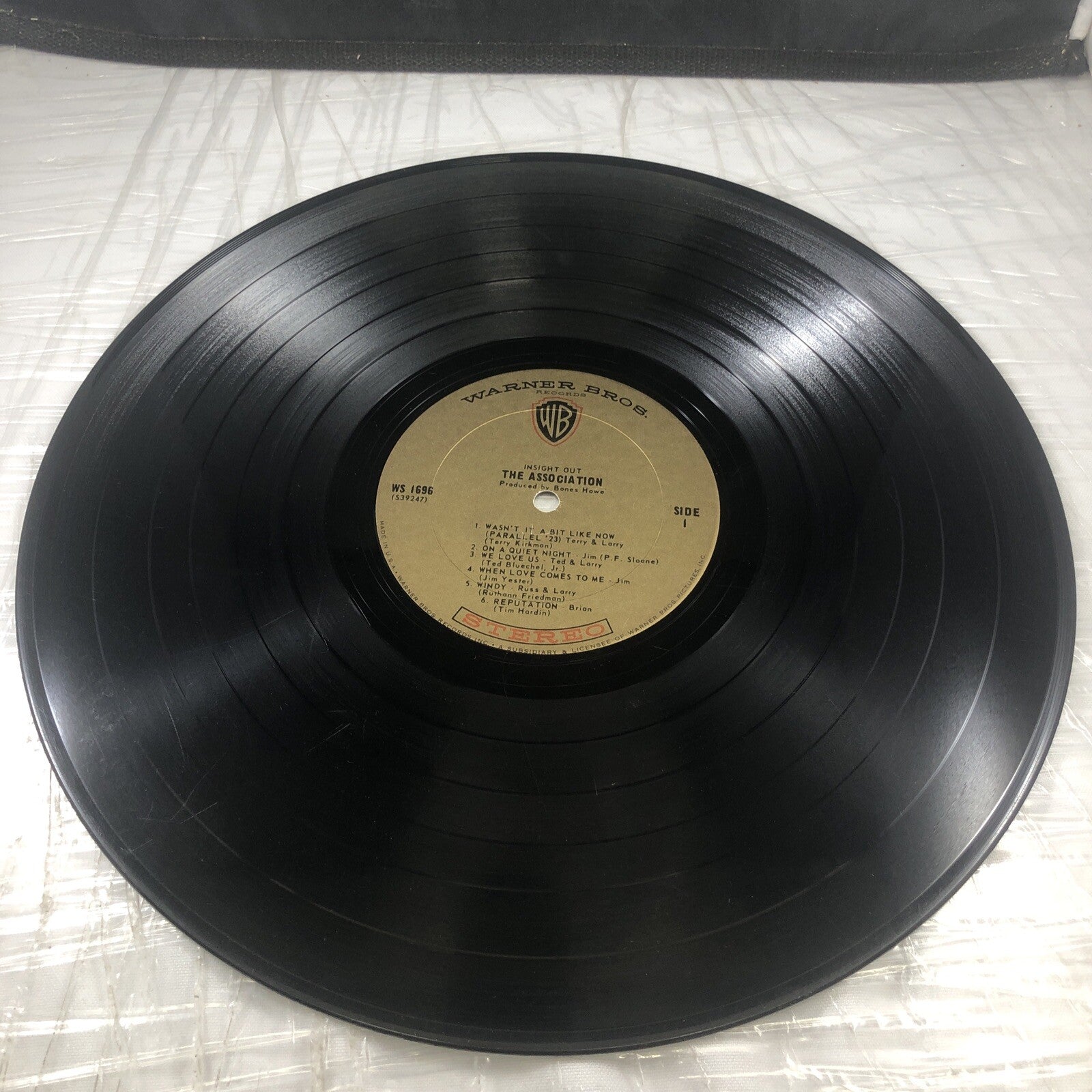 The Association Insight Out Warner Bros WS1696 Stereo 1967 See Pics
