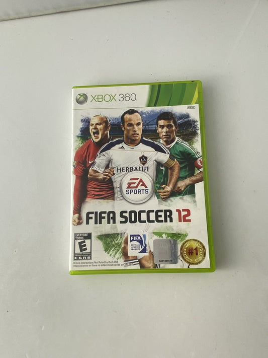 FIFA Soccer 12 Xbox 360 Video Game Sports Multiplayer EA