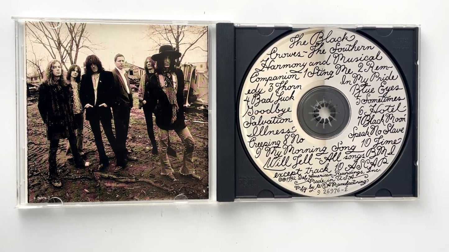 The Black Crowes - The Southern Harmony and Musical Companion CD 1992 Rock Def