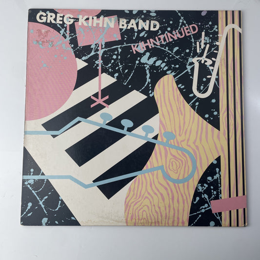 GREG KIHN BAND - KIHNTINUED - BESERKLEY E1-60101 - LP Record VG+