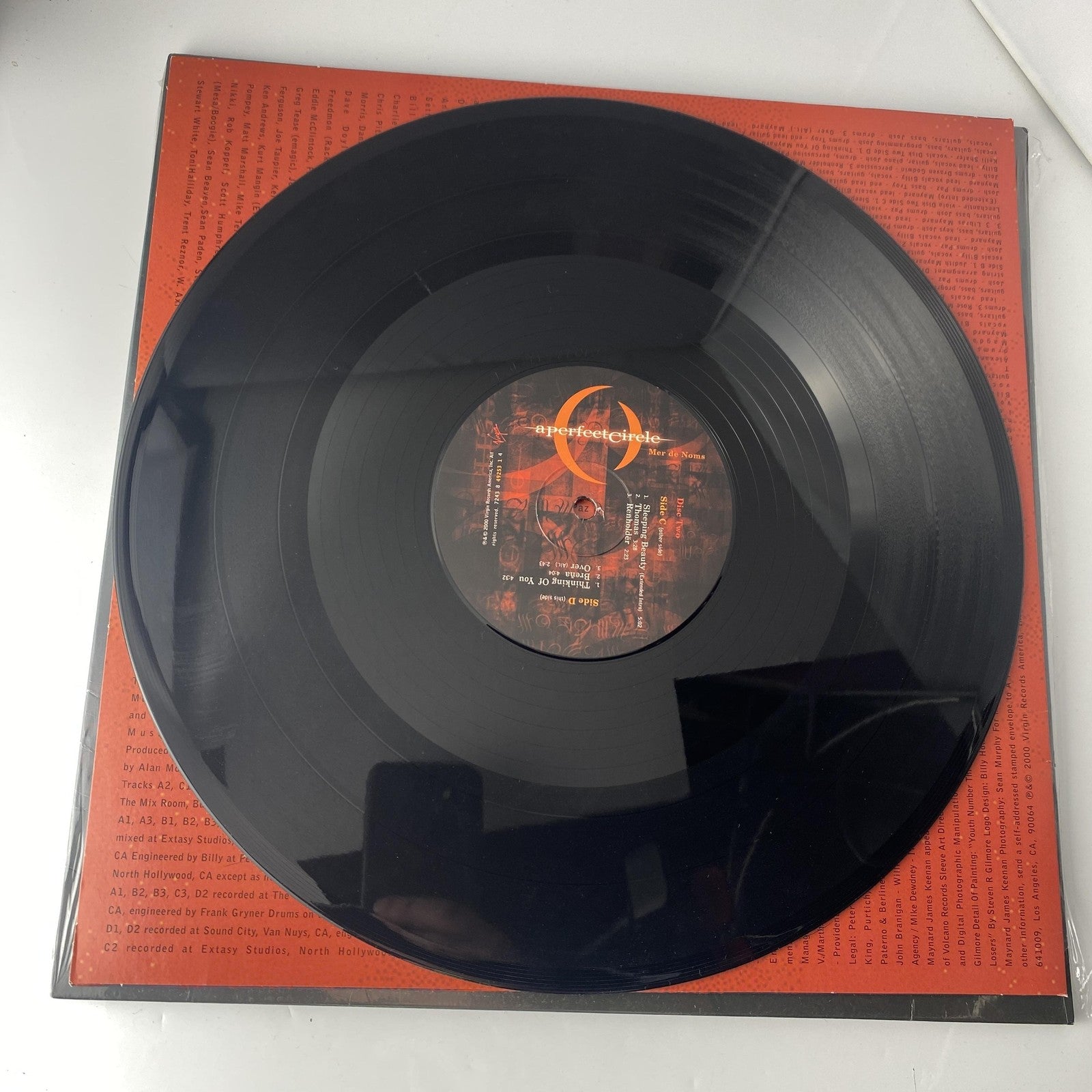 Vintage A Perfect Circle Mer De Noms 2xLP Vinyl 2000 Virgin Alt Rock Album