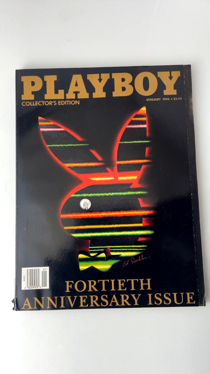 Playboy January 1994 Fortieth Anniversary Issue Collector's Edition