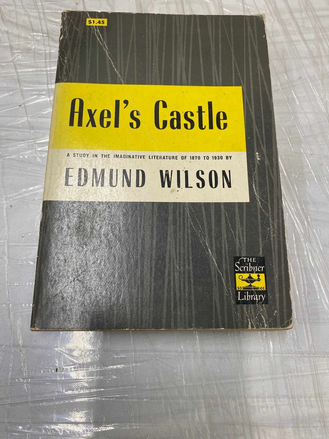 Axel's Castle Edmund Wilson 1959 Reissue Literary Criticism Scribners