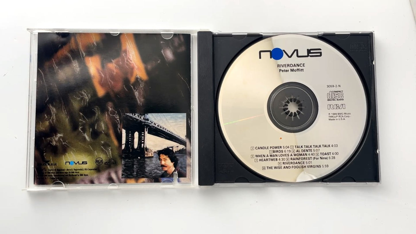 Peter Moffitt - Riverdance CD 1989 Jazz Fusion Novus RCA