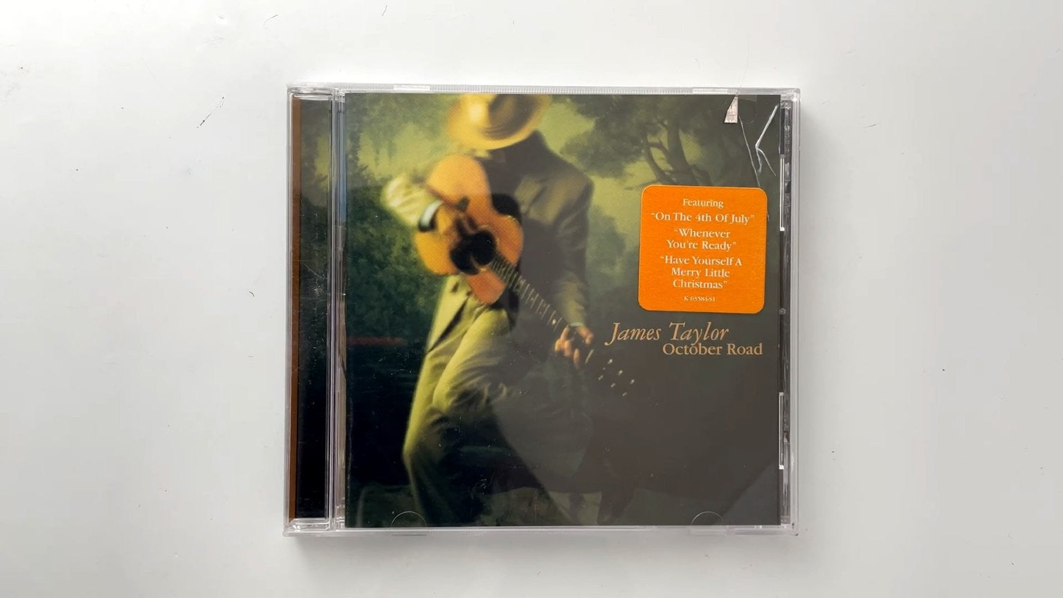 James Taylor - October Road CD 2002 Columbia Folk Rock Singer-Songwriter