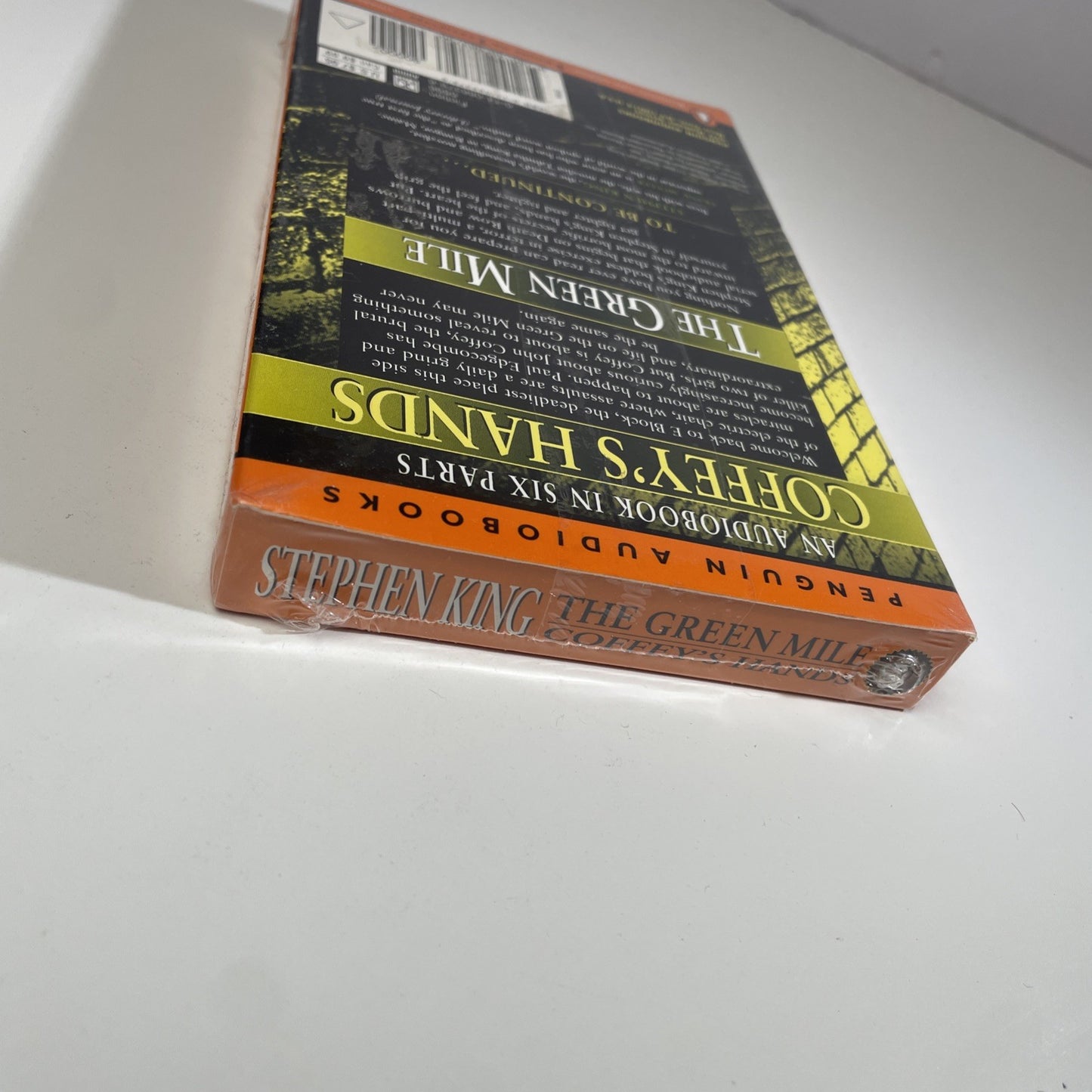 Green Mile Pt 3: Coffey's Hands by Stephen King (1996 Cassette Audiobook Abrid.)