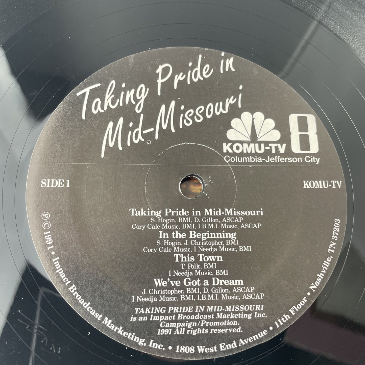 Taking Pride In Mid-Missouri KOMU-TV 8 Columbia-Jefferson City. Gatefold in NM-