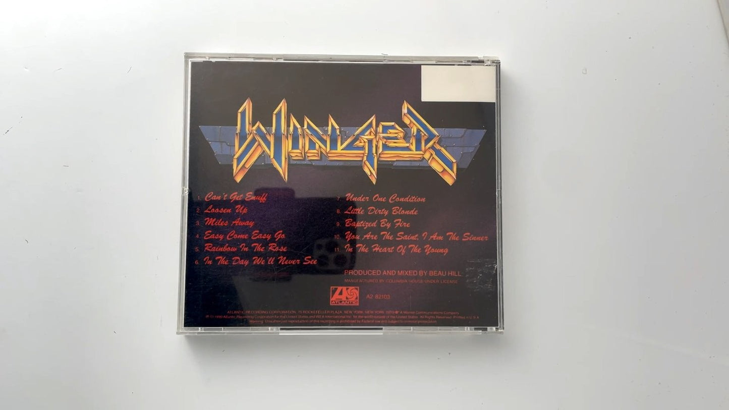 Winger - In the Heart of the Young CD 1990 Hard Rock Atlantic