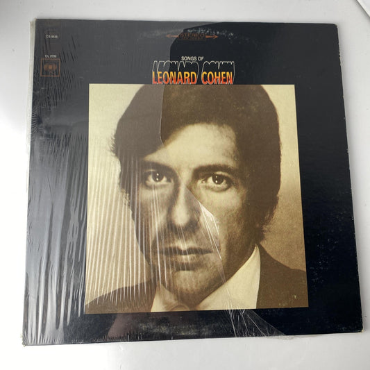 Vintage Leonard Cohen Songs Of Leonard Cohen Vinyl LP 1967 Columbia Folk Rock