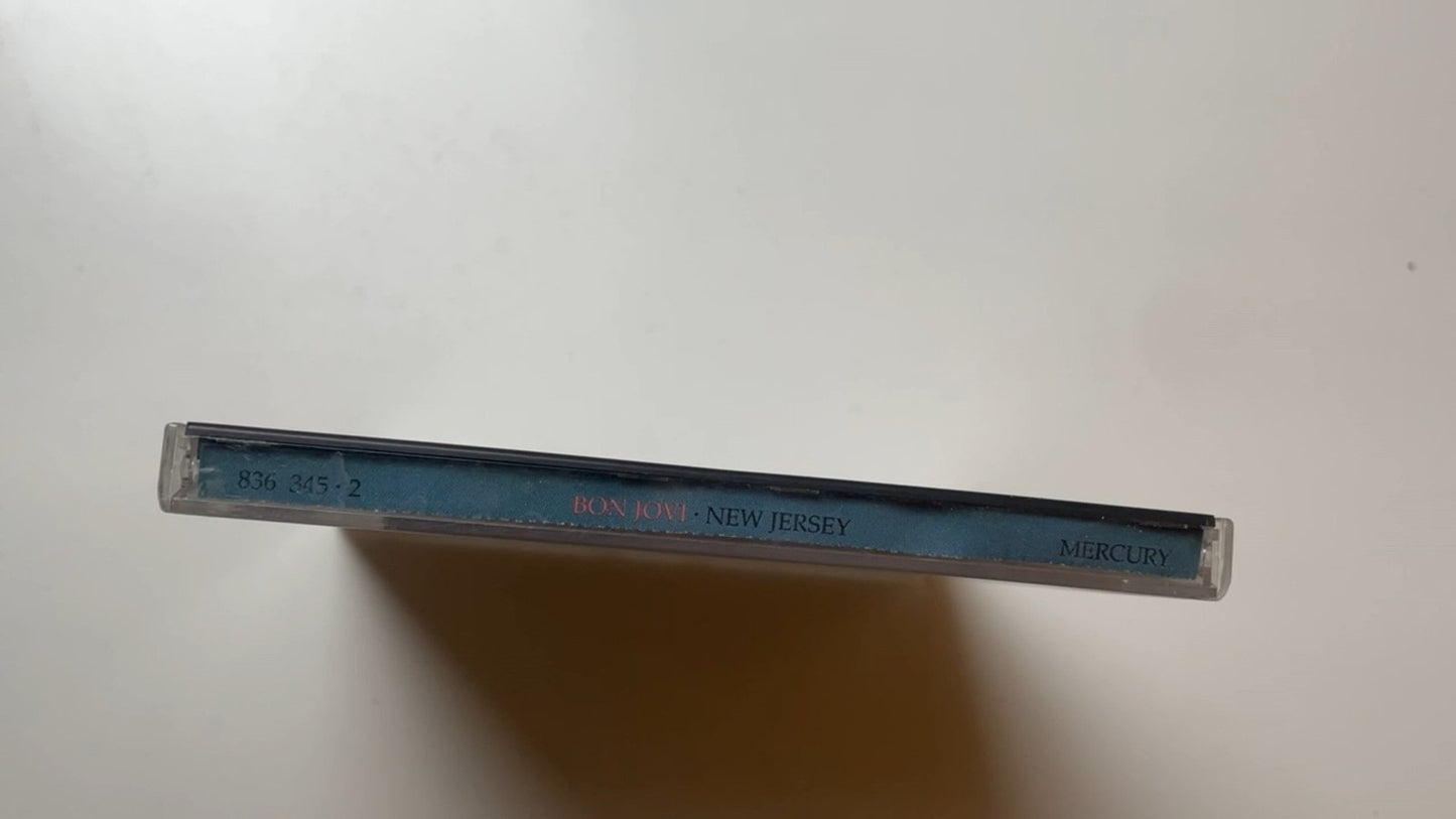 Bon Jovi - New Jersey CD 1988 Rock Mercury Records Classic Hits