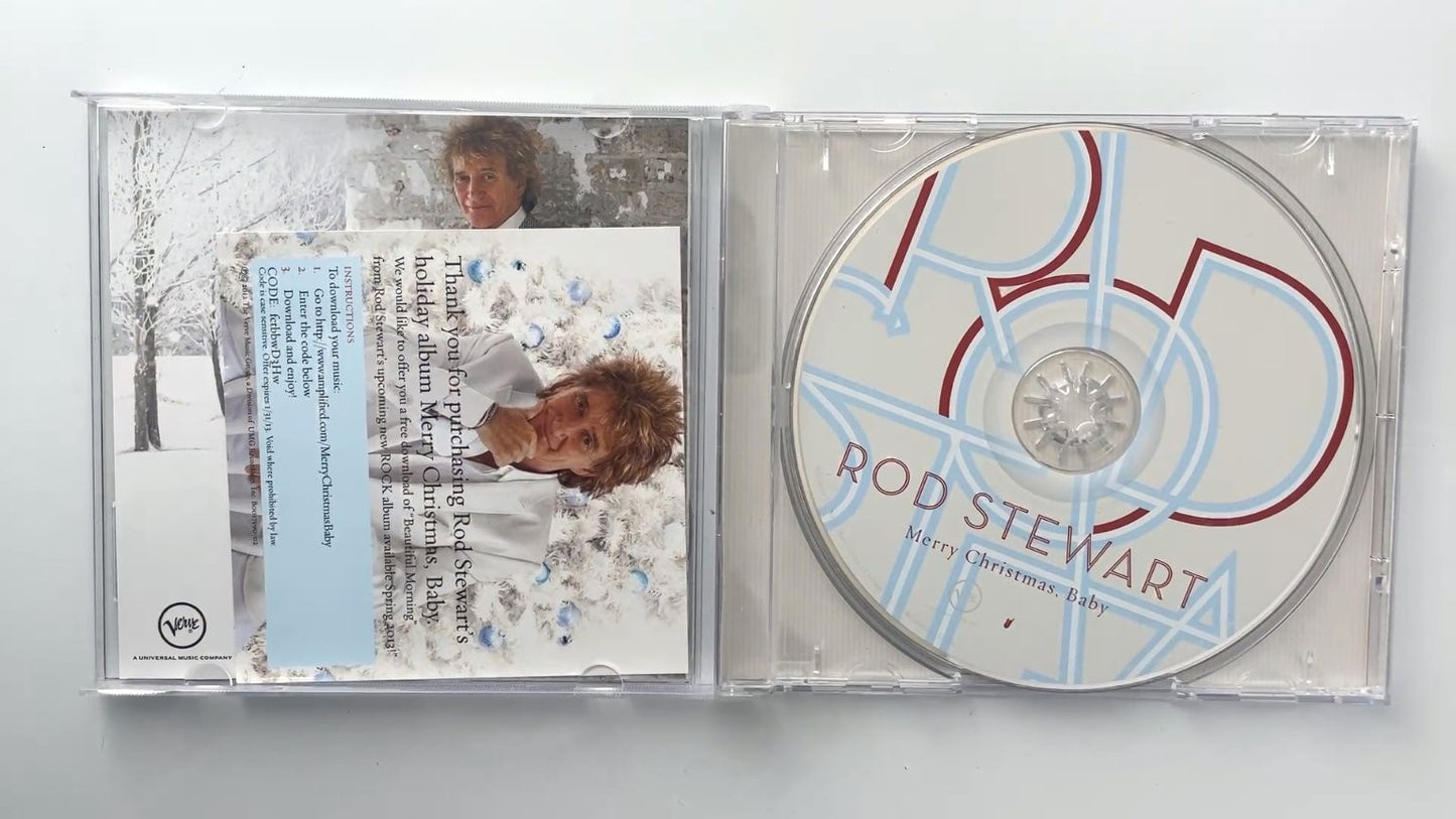 Rod Stewart - Merry Christmas Baby CD 2012 Verve Holiday Jazz