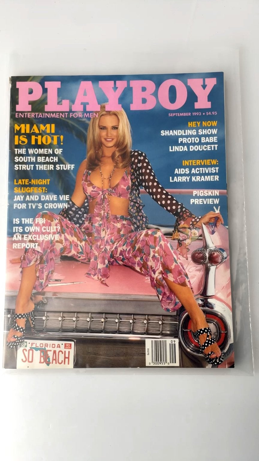 Playboy September 1993 Jennifer Driver Miami South Beach Illustrated
