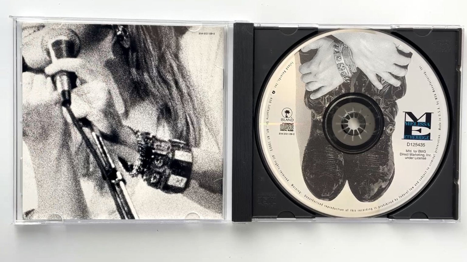 Melissa Etheridge - Never Enough CD 1992 Rock Island Records