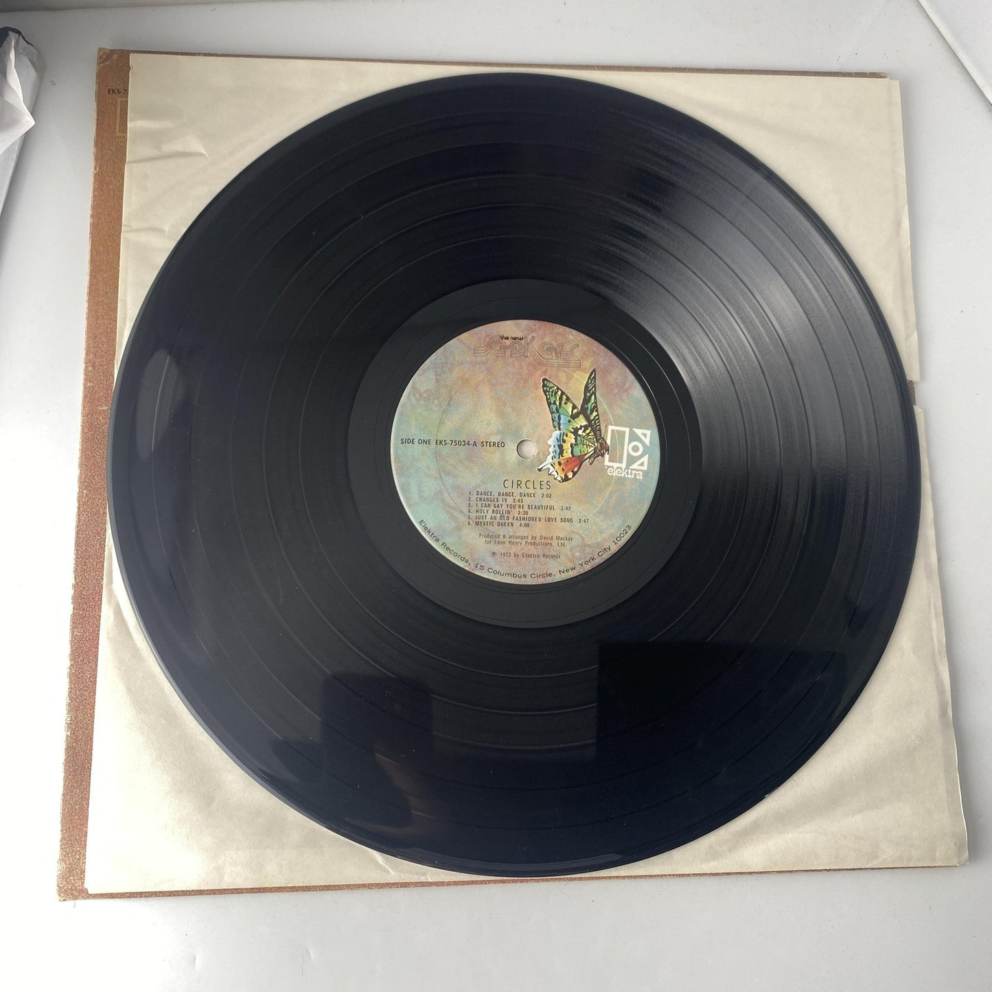 Vintage Seekers Circles 12" Black Vinyl LP 1972 Elektra Pop Rock Stereo Album