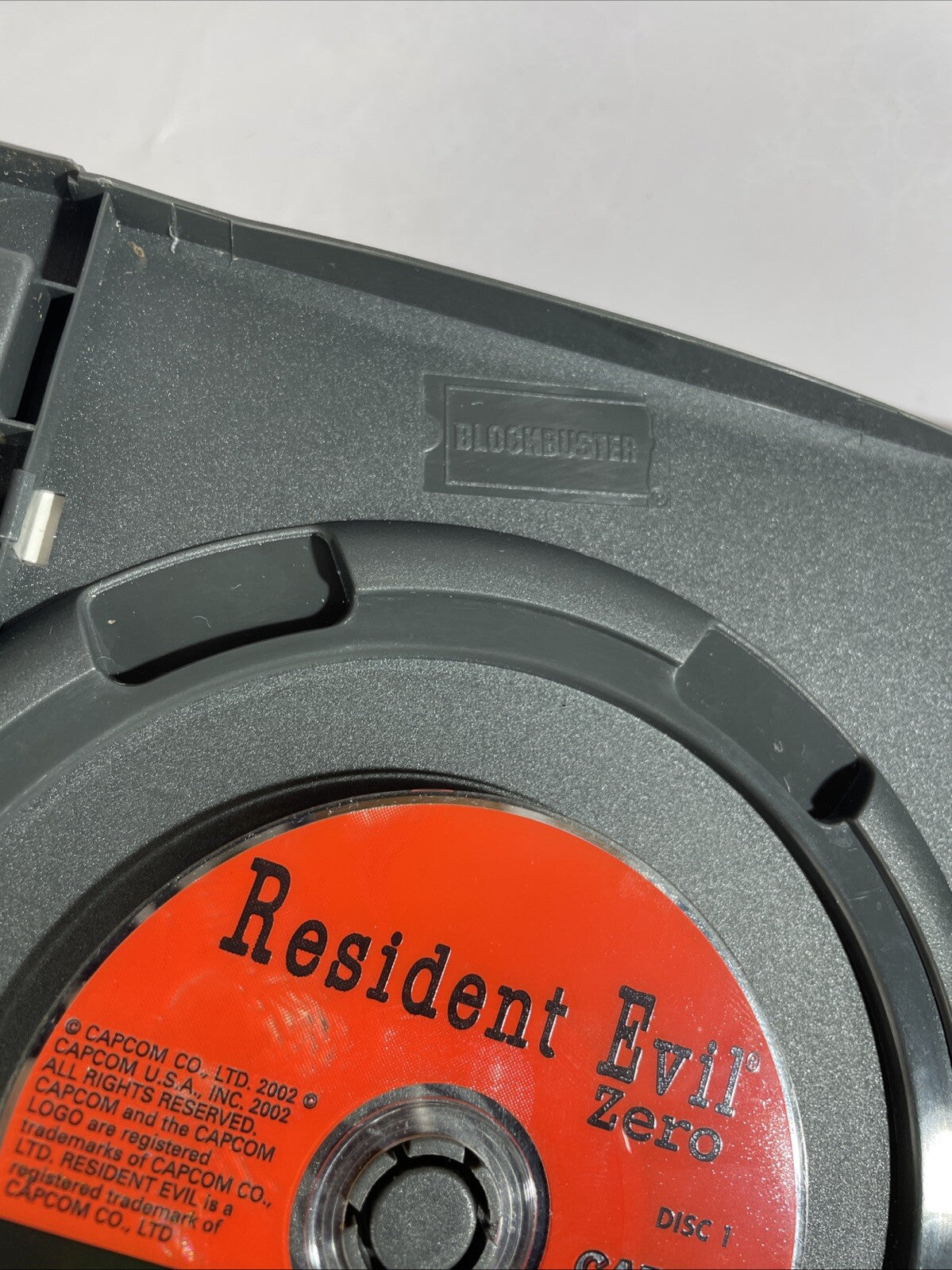 Resident Evil Zero (Nintendo GameCube, 2002) Blockbuster Case and 2 Discs