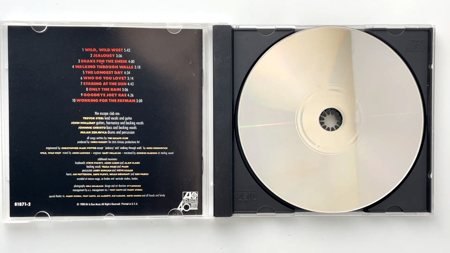 The Escape Club - Wild Wild West CD 1988 Hit Single Rock Atlantic
