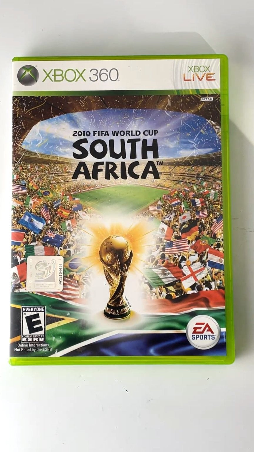 2010 FIFA World Cup South Africa Xbox 360 Video Game Multiplayer CIB W/ MANUAL