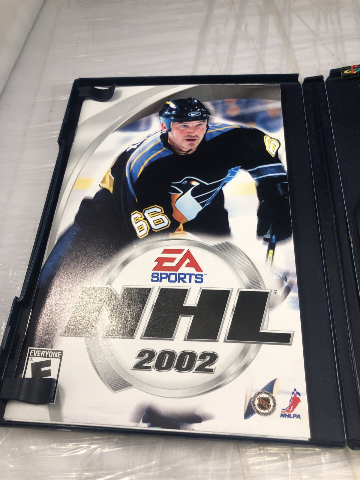 NHL 2002 PlayStation 2 PS2 Complete In Box CIB See Pics Outside Box Damaged
