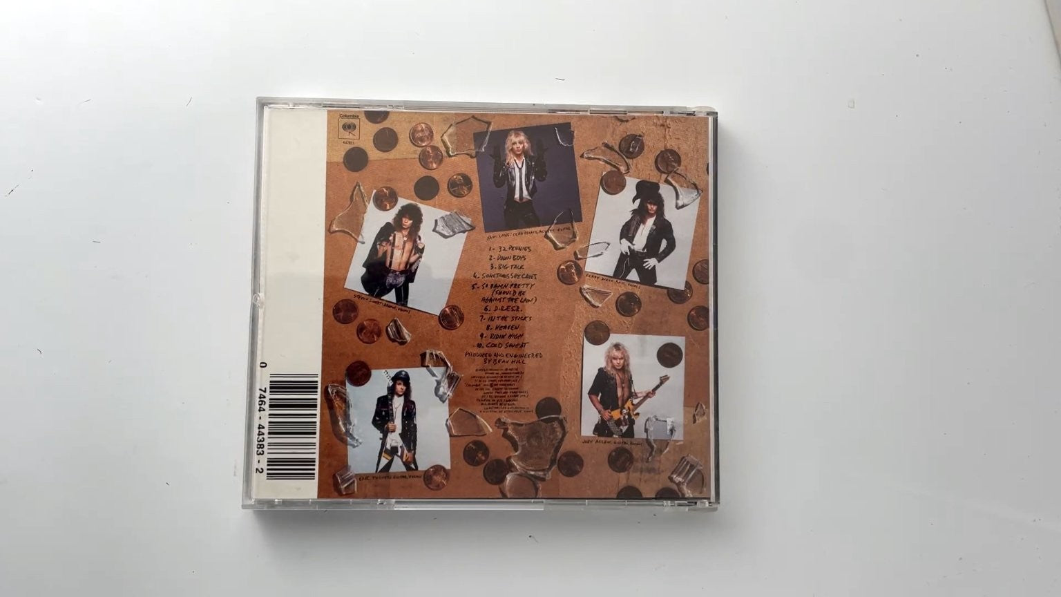 Warrant - Dirty Rotten Filthy Stinking Rich CD 1989 Glam Metal Columbia