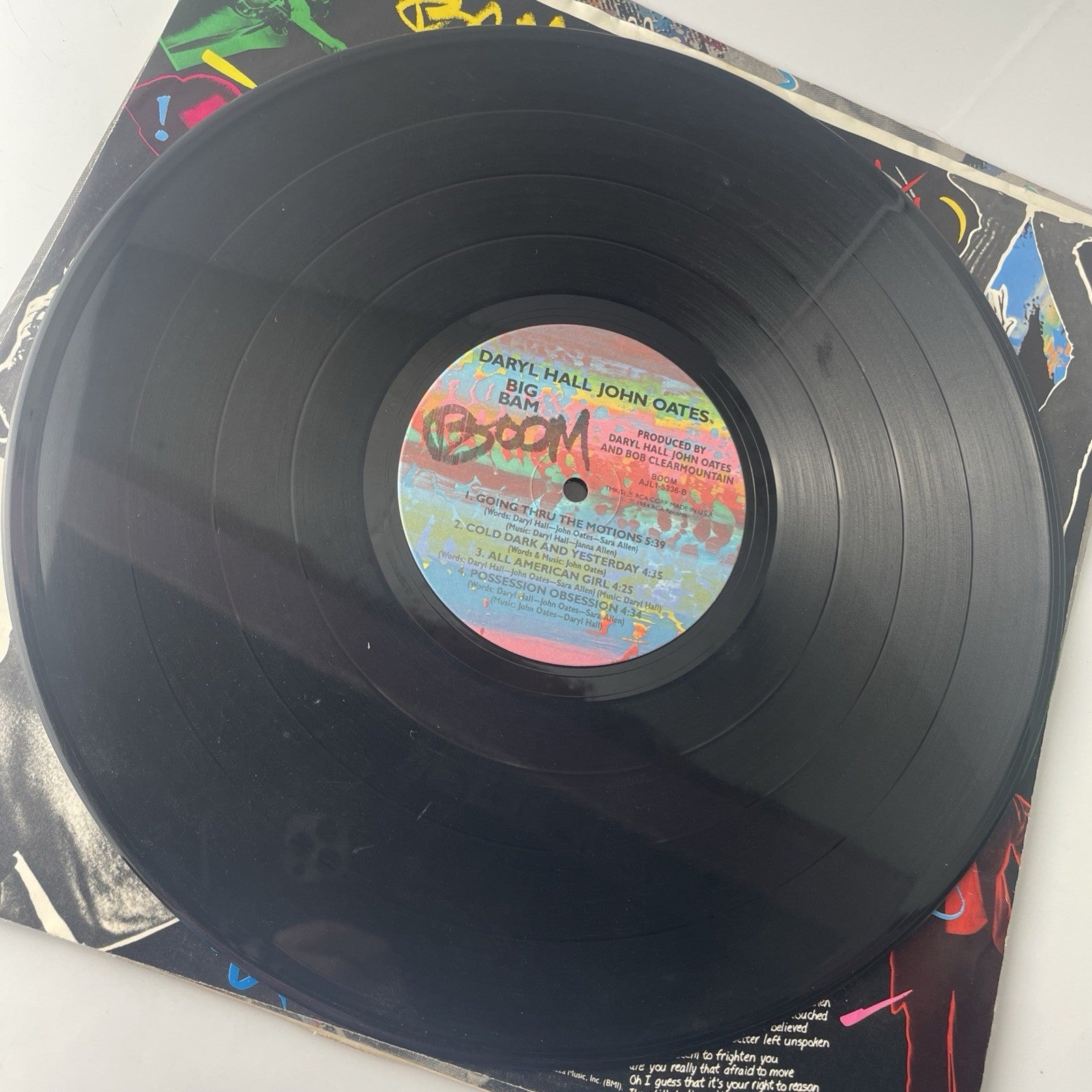 Daryl Hall & John Oates – BigBamBoom - 1984 - RCA AJL1-5336 Vinyl LP