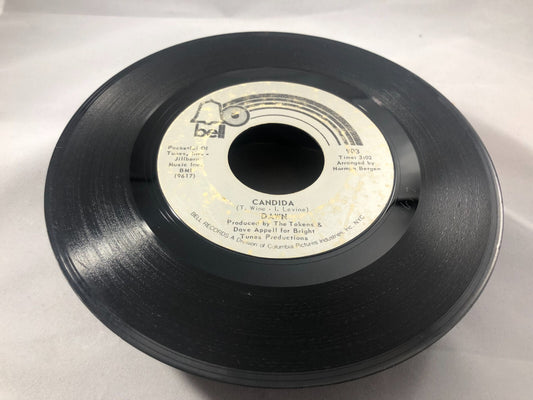 DAWN - CANDIDA/LOOK AT... BELL VINYL 45 SINGLE VG F209 G+