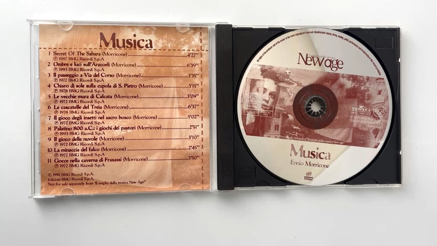 Ennio Morricone - Musica CD 1997 Italian New Age RCA BMG