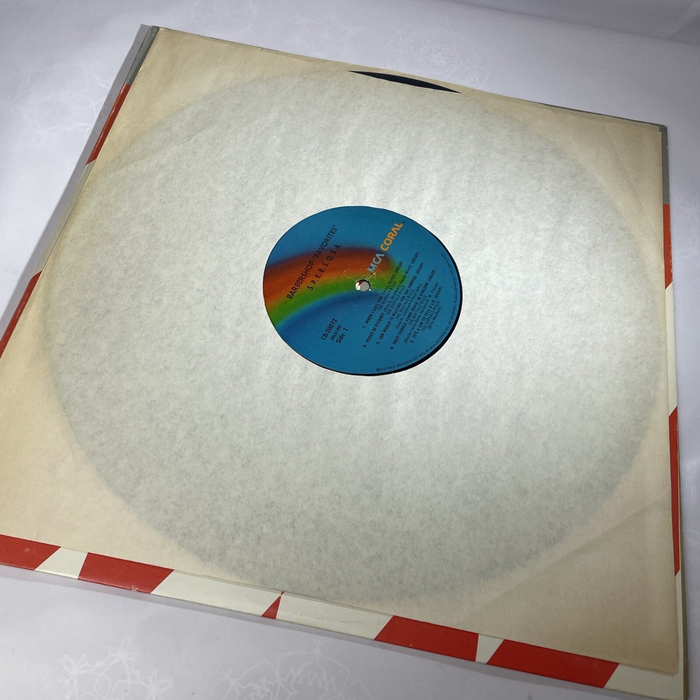 Buffalo Bills/Schmitt Brothers – Barbershop Favourites VINYL LP RECORD - VG