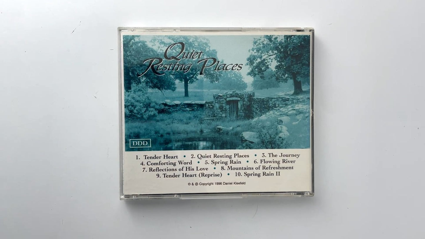 Daniel Kleefeld - Quiet Resting Places CD 1996 Solo Piano New Age Label
