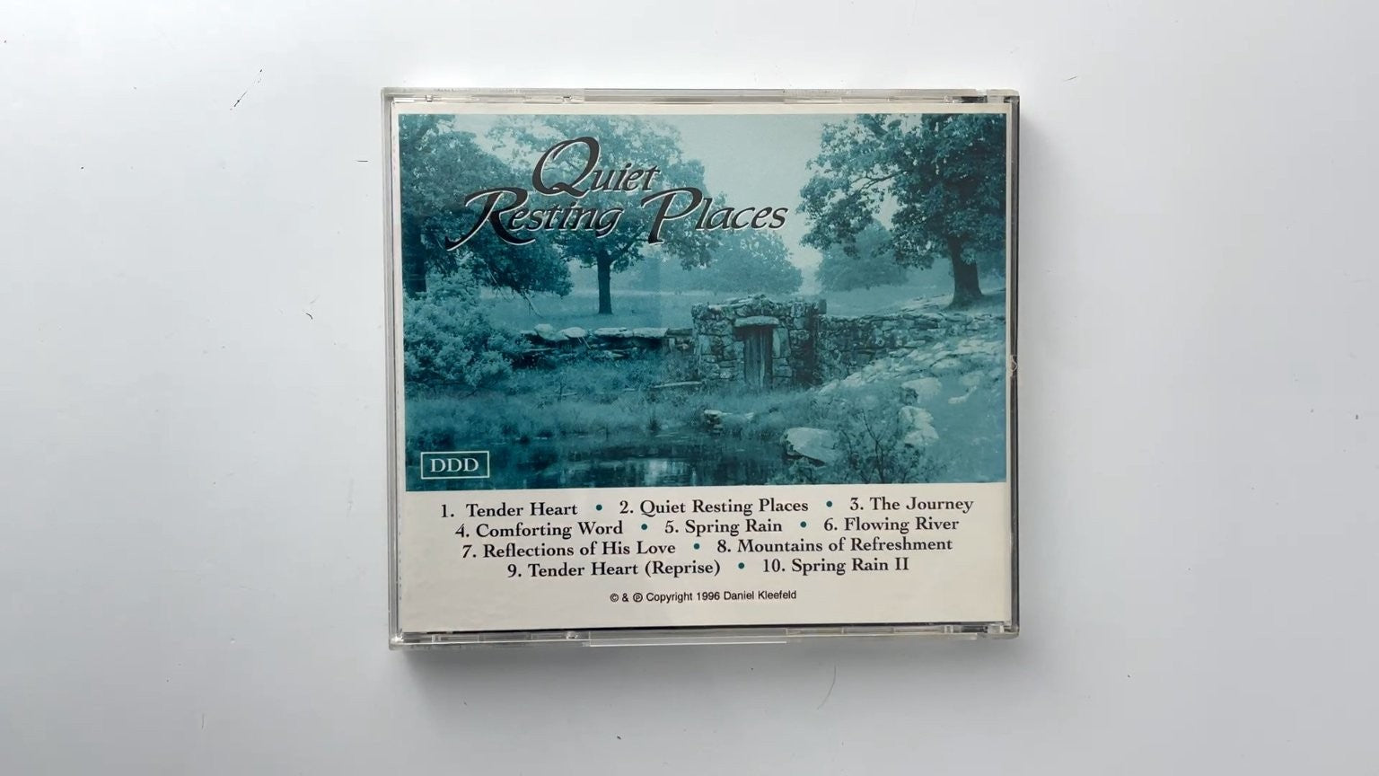 Daniel Kleefeld - Quiet Resting Places CD 1996 Solo Piano New Age Label