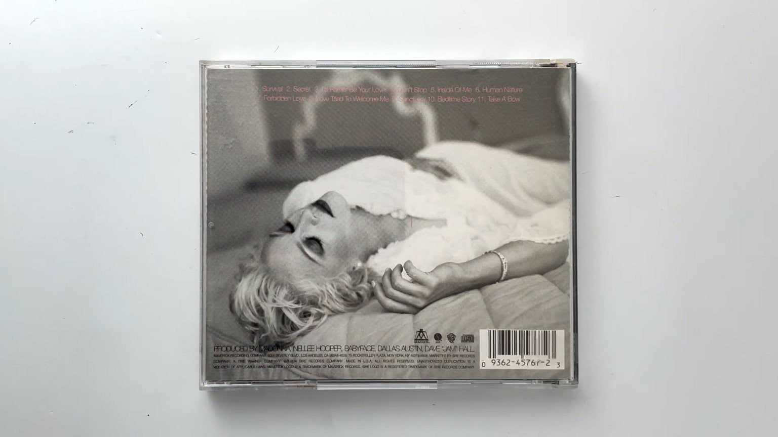 Madonna - Bedtime Stories CD 1994 Maverick Pop/R&B Warner Bros