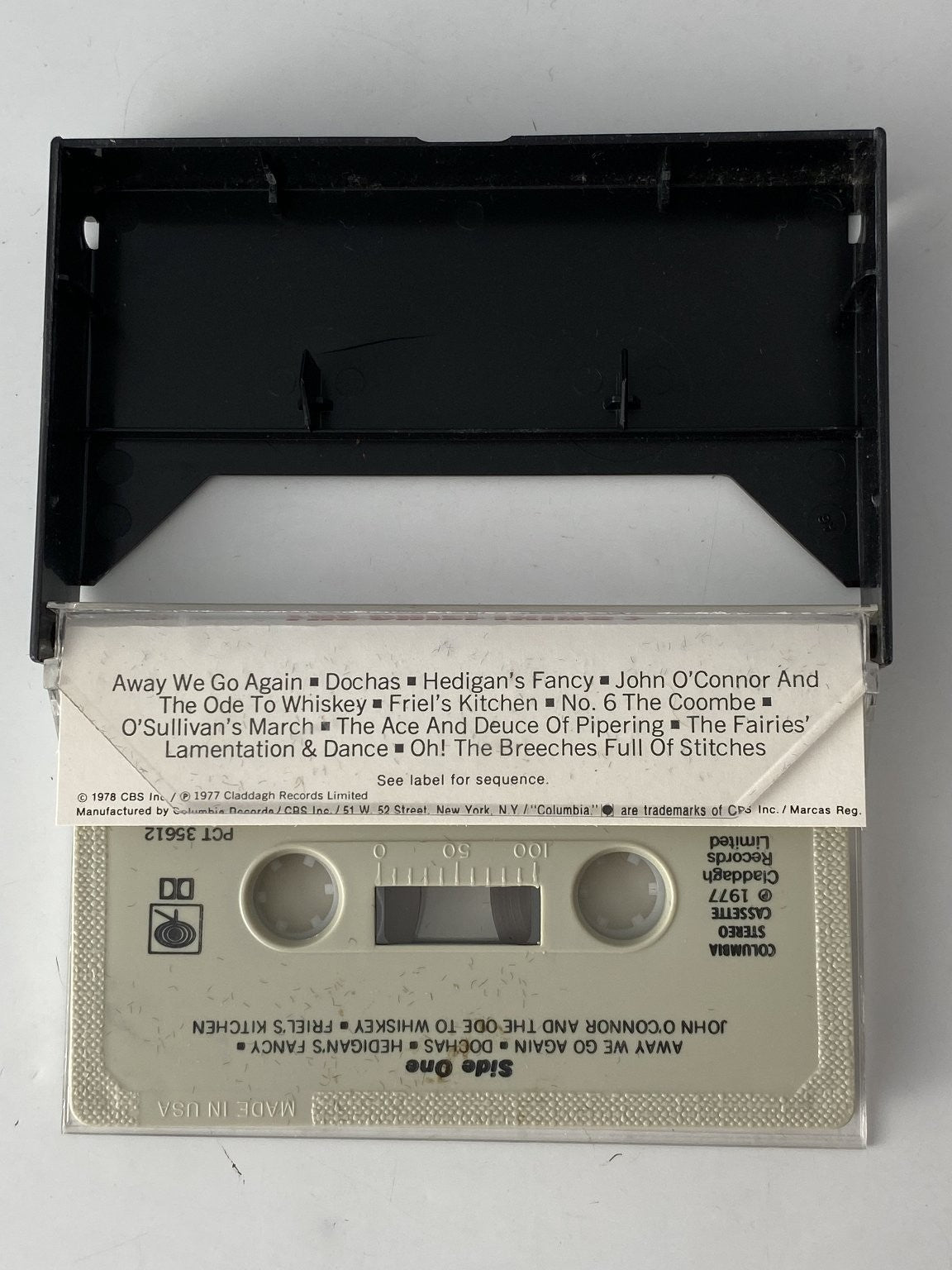 The Chieftains The Chieftains 7 Cassette 1977 Columbia Folk World