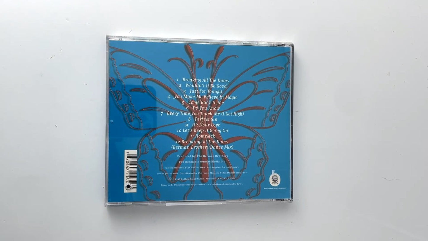 She Moves - Breaking All The Rules CD 1997 Dance Pop Geffen