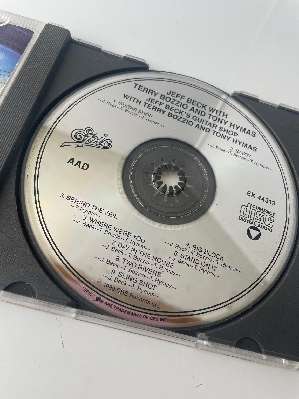 Jeff Beck - Jeff Beck's Guitar Shop CD 1989 Epic Rock Instrumental