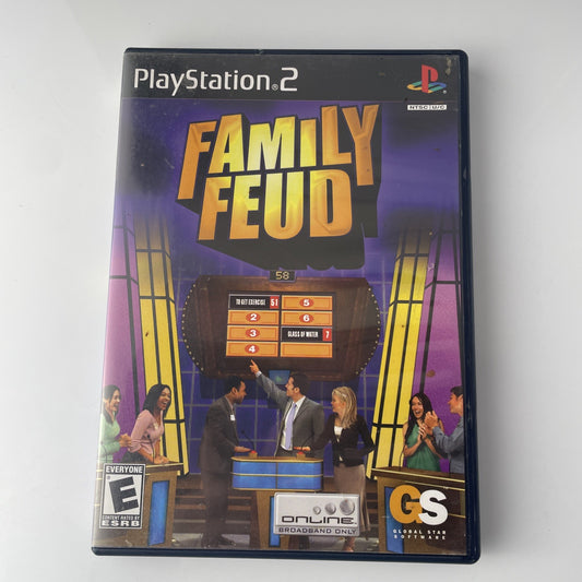 Family Feud (Sony PlayStation 2, 2006) PS2 Complete and Tested