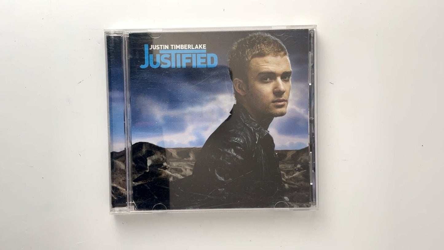Justin Timberlake Justified CD Jewel Case 2002 Pop R&B Album